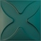 Ekena Millwork 11 7/8in. W x 11 7/8in. H Austin EnduraWall Decorative 3D Wall Panel Covers 0.98 Sq. Ft. WP12X12AUGLN - alternate 1